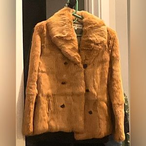 Beautiful Vintage Rabbit Fur Jacket